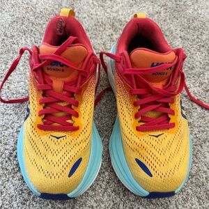 HOKA WMNS Bondi 8 Regular Orange 1127952-CRSCL Women's Size 6